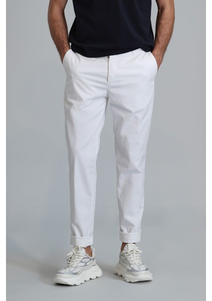 Tom Smart Erkek Chino Pantolon Slim Fit Lacivert