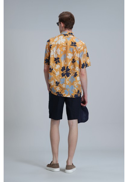 Peler Spor Erkek Chino Şort Slim Fit Siyah