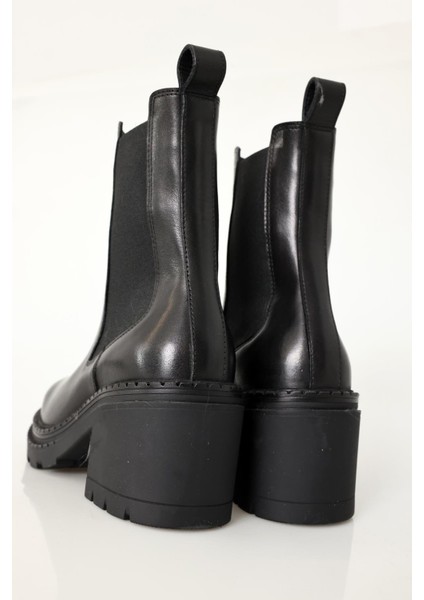 Siyah Yüksek Tabanlı Cheslea 25260 modelleri