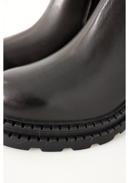 Siyah Yüksek Tabanlı Cheslea 25260 fırsatları