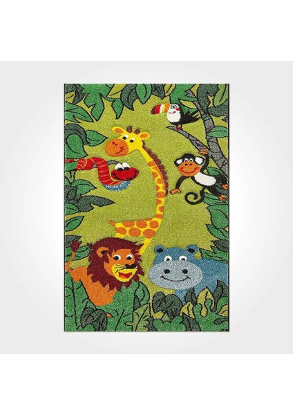 Fully Figürlü Multi Pamuk ve Polyester Kaydırmaz Taban Dijital Baskı Çocuk Halısı fiyatları