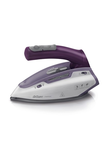 Taşınabilir Buharlı Seyahat Ütüsü 1150W Mor AR690