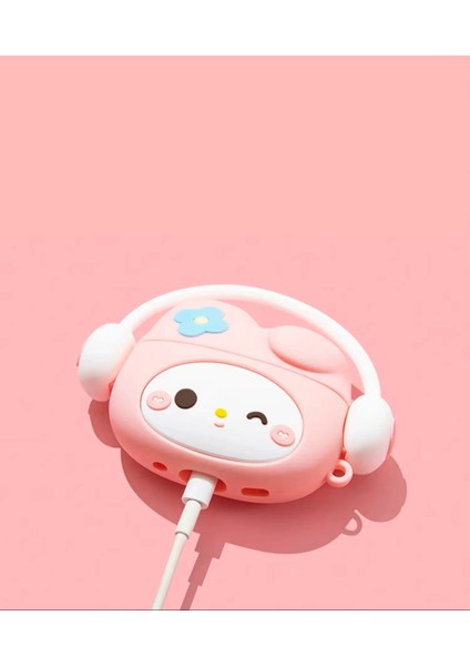 Apple Airpods Pro 3. (2025) Nesil ile Uyumlu Figürlü Kılıf+Kanca modelleri