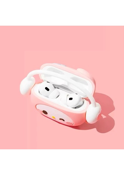 Apple Airpods Pro 3. (2025) Nesil ile Uyumlu Figürlü Kılıf+Kanca fiyatları