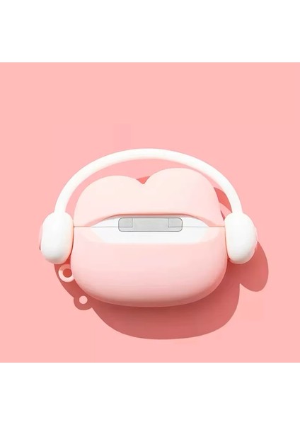 Apple Airpods Pro 3. (2025) Nesil ile Uyumlu Figürlü Kılıf+Kanca