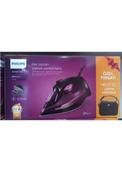 Gri Buharlı Ütü DST5030/80, Anneler Günü Için Şık ve Güçlü Temizlik Aracı