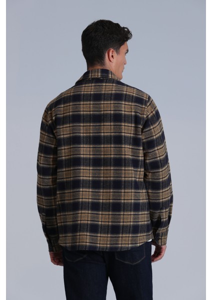 Hammer Erkek Basic Gömlek Slim Fit Lacivert