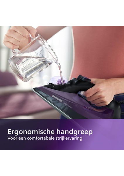 5000 Serisi Buharlı Ütü 2400W, 45G/DK Sürekli Buhar, 180G Şok Buhar modelleri