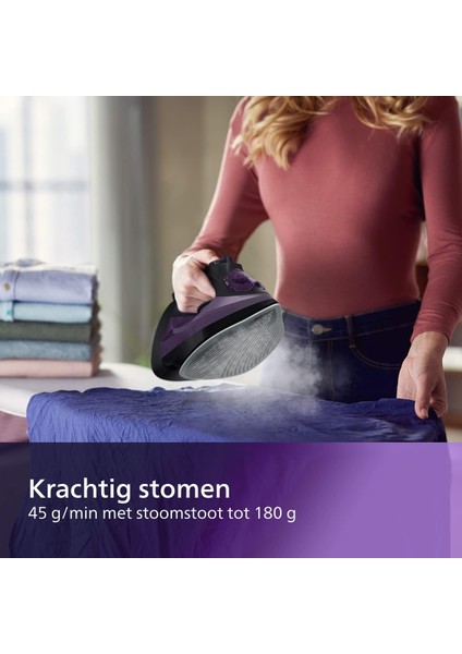 5000 Serisi Buharlı Ütü 2400W, 45G/DK Sürekli Buhar, 180G Şok Buhar fırsatları