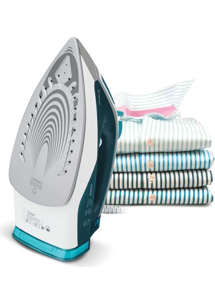 Buharlı Seramik Tabanlı Ütü 2000W Beyaz, Hızlı ve Etkili Kırışıklık Giderici fırsatları