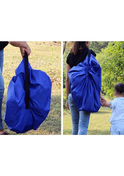 Taşınabilir Büyük Oyuncak Hurcu - Mavi indirimleri