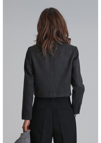Sıdney Kadın Ceket Antrasit