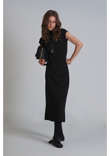Annabel Kadın Elbise Regular Fit Siyah