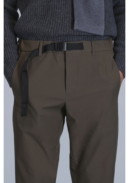 Hıdden Spor Erkek Chino Pantolon Slim Fit Siyah