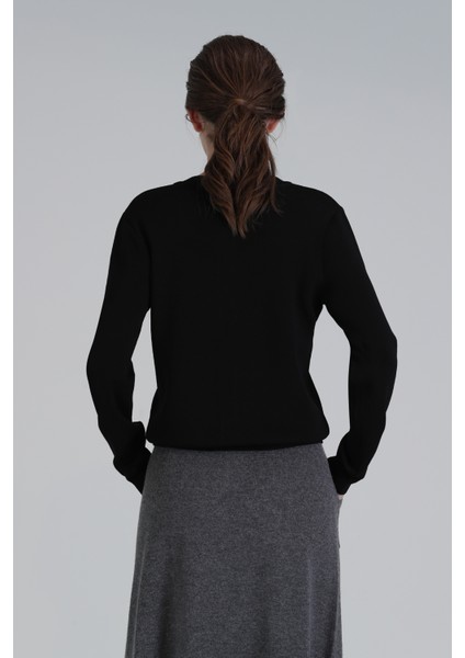 Leeds Kadın Hırka Siyah