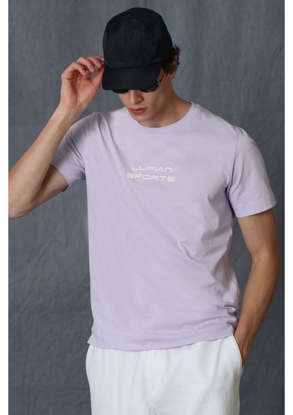 Tony Modern Grafik T- Shirt Koyu Mavi