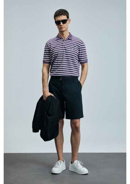 Jon Smart Erkek Polo Tişört Gri