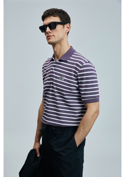 Jon Smart Erkek Polo Tişört Gri