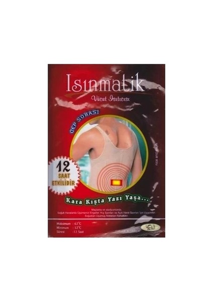 12 Saat Etkili Isınmatik Cep Sobası modelleri