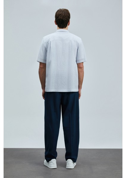 Kamer Erkek Basic Gömlek Regular Fit Lacivert