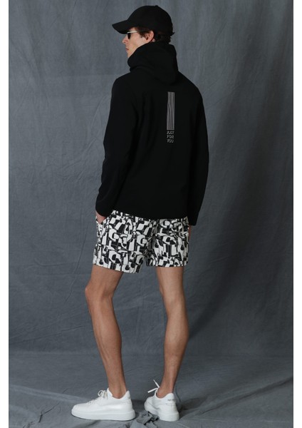 Charles Erkek Deniz Şortu Siyah