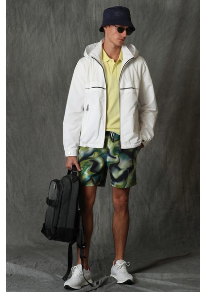 Cannel Erkek Deniz Şortu Yeşil