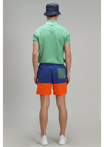 Mıx Erkek Deniz Şortu Saks