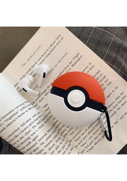 Apple Airpods Pro 3. (2025) Nesil ile Uyumlu Figürlü Kılıf+Kanca