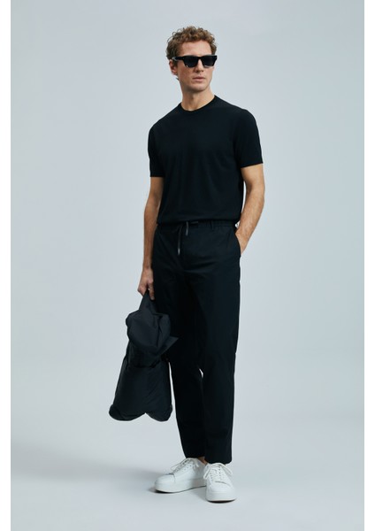 Alex Smart Erkek Chino Pantolon Slim Fit Siyah