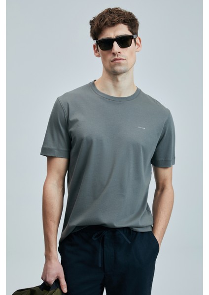 Bran Modern Grafik T- Shirt Siyah