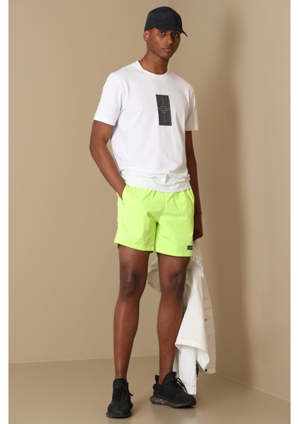 Aldor Erkek Deniz Şortu Saks