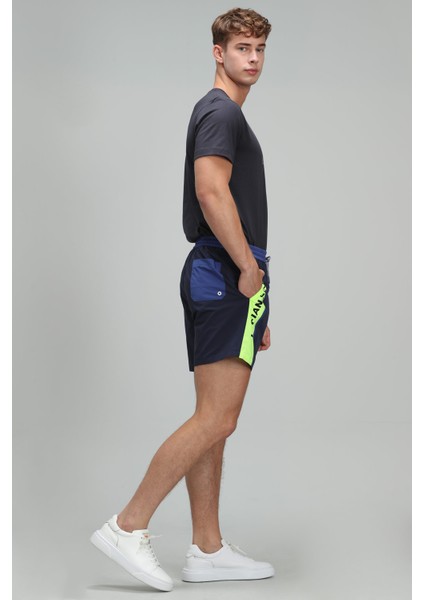 Teron Erkek Deniz Şortu Sarı