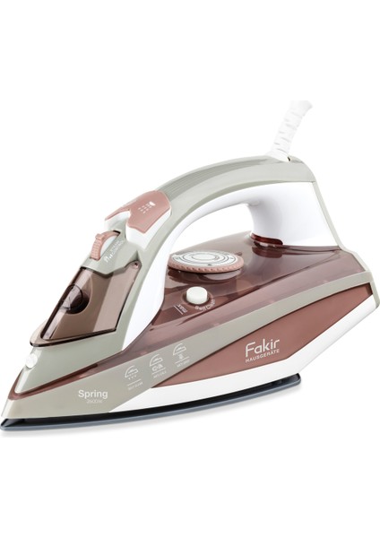 Gül Kurusu Pembe Buharlı Ütü, Pratik ve Şık Ev Temizliği Aracı