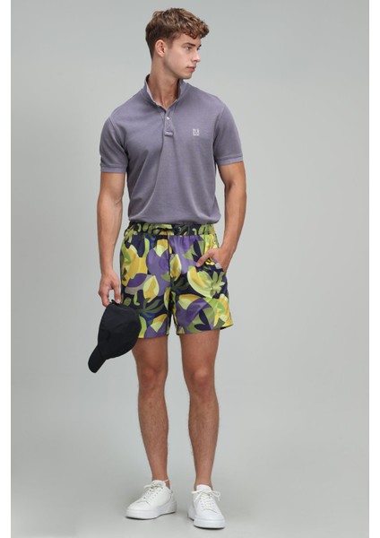 Nice Erkek Deniz Şortu Mor