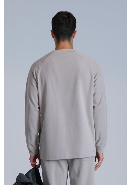 Lınes Erkek Sweatshirt Taş