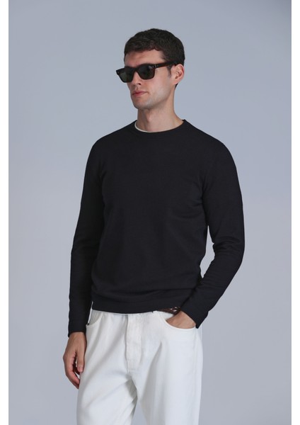 Stone Erkek Kazak Siyah