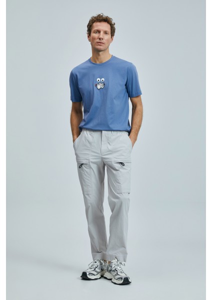 Zany Modern Grafik T- Shirt Siyah