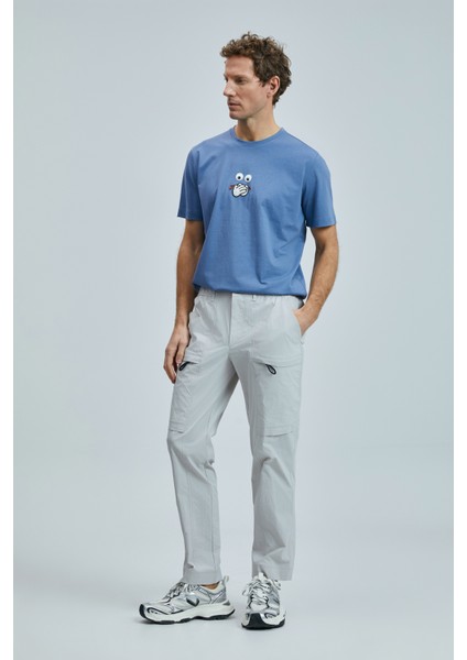 Zany Modern Grafik T- Shirt Siyah