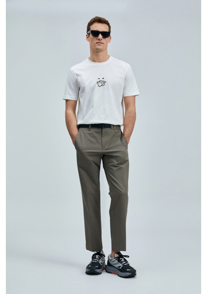 Zany Modern Grafik T- Shirt Siyah