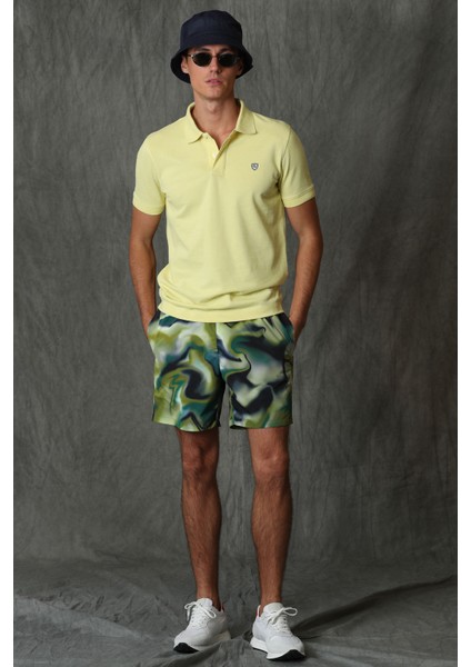 Laon Smart Erkek Polo Tişört Siyah