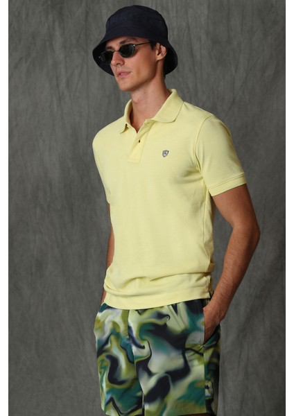 Laon Smart Erkek Polo Tişört Siyah