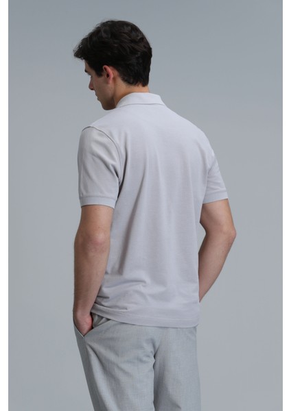 Crystal Smart Erkek Polo Tişört Gri