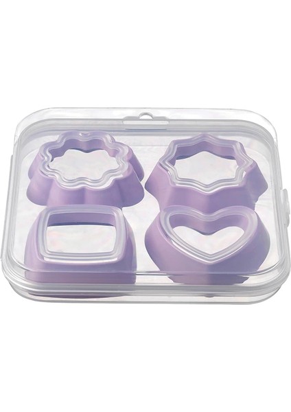 Kurabiye Kalıbı 4 Parça 8 Şekil - Saklama Kutulu fiyatları