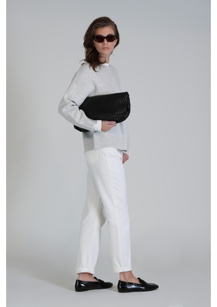 Puerta Kadın Denim Ekru