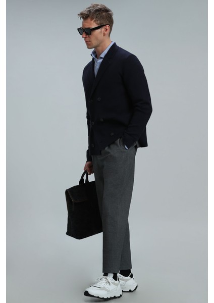 Elegant Erkek Hirka Lacivert