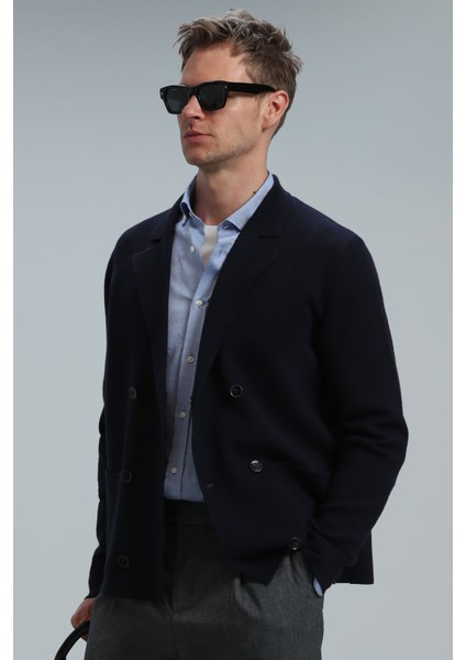 Elegant Erkek Hirka Lacivert