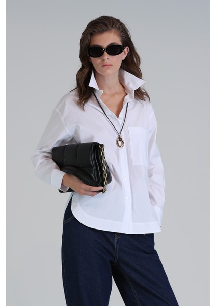 Raval Kadın Gömlek Beyaz