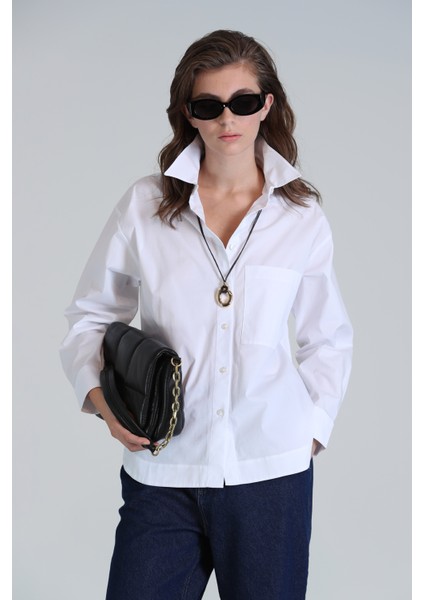 Raval Kadın Gömlek Beyaz