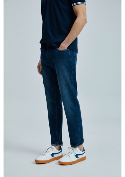 Enrıco Smart Jean Erkek Pantolon Regular Fit Mavi