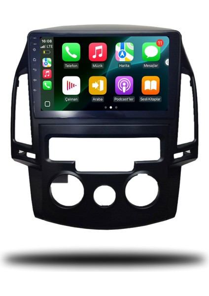 Carplayer Hyundai I30 2011-2014 Uyumlu Android Multimedya Manuel Klima 4gb Ram 32GB Hafıza modelleri